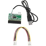 XTYaa USB-Kabeladapter (1,44 MB, 8,9 cm (3,5 Zoll) auf 34-polige Diskettenlaufwerk-Verbindung, U-Disk auf Diskettenplatte)