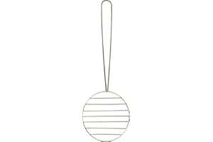 STERLING VENTURES Stainless Steel Round Bread Grill Rack Lifter for Ovens Barbeques (9")