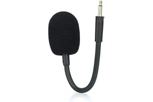 Mikrofon zamiennik do słuchawek do gier Razer Kaira Pro, ulepszenie 3,5 mm zdejmowany mikrofon wysięgnik akcesorium na PC, Mac, Xbox One, PS5, PS4 - LEFXMOPHY