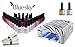 BBEAUTYLOUNGE BLUESKY UV/LED NAIL GEL POLISH STARTER KIT ZEBRA 36W UV LAMP PLUS TOP + BASE + CHOOSE 3 COLOURS