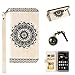Produktbild PU pour Huawei Mate 7 Bookstyle Étui fleurs Fleur Housse en Cuir Case à rabat pour Huawei Mate 7 Coque de protection Portefeuille TPU Case (+Bouchons de poussière) (3)