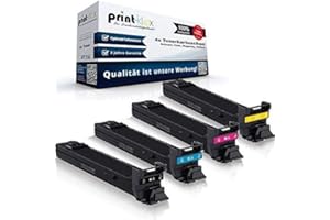 PRINT-KLEX GMBH & CO.KG OBV lot de 4 cartouches xXL pour konica minolta magicolor 4650 4650DN 4650EN 4690/4695 4695MF 4690MF de toner (tous les 4 couleurs)