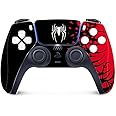 PSS PS5 Controller Skin Vinyl Decal Sticker Protective Cover Compatible for Play-Station 5 Wireless Controller Gamepad Skin Accessories (Spider/Man Theme)