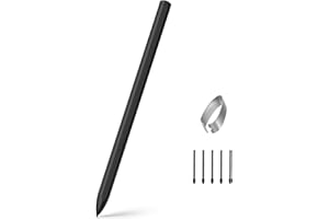 MoKo Magnetic EMR Stylus Pen for Remarkable 2 with Eraser, Palm Rejection, 4096 Pressure Levels, 5 Tips - Digital Marker for BOOX/Kindle Scribe
