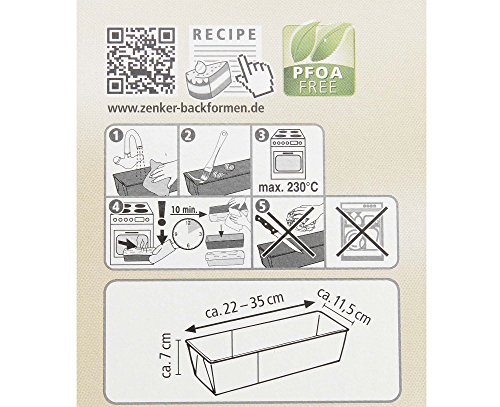 Zenker 6516 Königskuchenform ausziehbar 20-35 cm, black metallic - 9