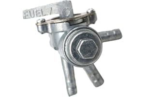 HOMYL Petcock Interruttore Serbatoio Benzina Valvola On Off 3 Via Motociclo