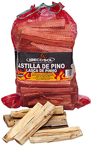 Carcoa Fuego 06100 Astillas de Pino, Marrón, 40x20x20 cm