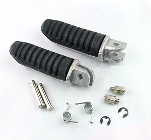 1Pair Motorcycle Front Foot rests Foot Pedal For Suzuki GSX1300 B-KING1300 GSR400 GSR600 SV400 SV650 SV1000