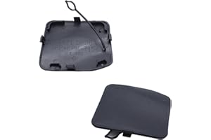 2 PCS/SET SHLPDFM Black Rear Tow Eye Cover Trailer Cap 85071-4EA0A Fits for Nissan Qashqai J11 2014-2017