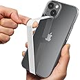 Sinjimoru Ultra Slim Phone Loop Finger Holder, Secure Strap as Mobile Grip Compatible with iPhone Case & Samsung Phone. Sinji Loop White