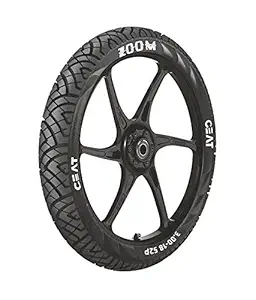 Ceat Zoom P120/80-17 Tubeless Bike Tyre, Rear for Bajaj Pulsar 180