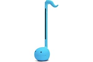Otamatone Regular Blue Japanese Electronic Musical Instrument, Portable Touch Sensitive Digital Music Instruments Synthesizer, Kids Teens Adults Fun Cool Birthday Toy Song Game Stuff