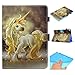 Price comparison product image MOKASE iPad Pro 10.5 Case, Premium Lightweight Leather Smart Kickstand Magnetic Auto Sleep Wake Protective Case Cover for Apple iPad Pro 10.5 Inch 2017 Case with Card Slots,Golden Horse
