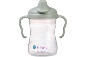 B.box Kubek z Dzióbkiem dla Niemowląt i Małych Dzieci, Szczelny, Przejście od Butelki do Filiżanki, Nadaje Się do Mycia w Zmywarce, 240 ml