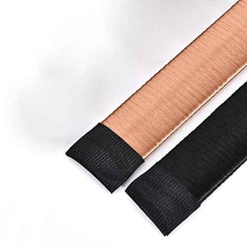 Coolster Damen Haarstyling DIY Tool Donut Hair Bun Maker & Fashion Haare Dutt Styling Werkzeug Haarknoten Frisurenhilfe -Gelb - 5