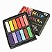 Toysntrendz® Quality Nontoxic Temporary Hair Chalk Colour Dye Soft Pastels DIY Kit - 12 ,24, 36 Colour Pack Available (12)