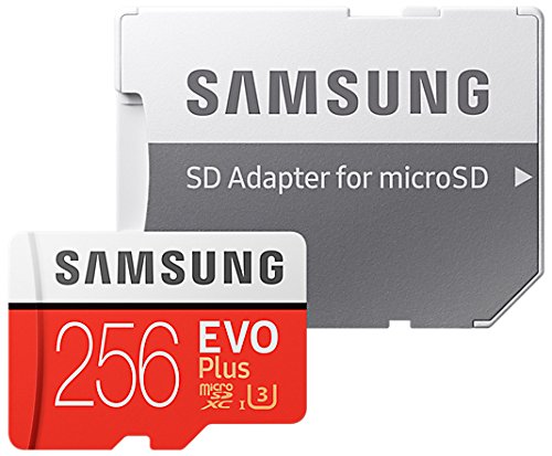 Samsung Speicherkarte MicroSDHC 256 GB EVO Plus UHS Geschwindigkeitsklasse 3, Class 10 für Smartphone und Tablet mit SD-Adapter, (2017 Modell), [Amazon Frustfreie Verpackung] - 4