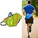 Produktbild Gürteltasche mit Flaschenhalter, verstellbare Sport Taille Packs Tasche wasserdicht Laufgürteltasche für Radfahren Jogging Wandern Workout Fitness Studio für iPhone Galaxy Android, grün