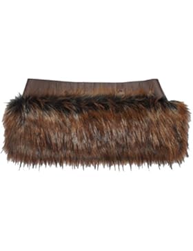 Trim Bordüre Kunstfell Umrandung Universell zb O Bag MINI - fox