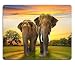 Produktbild Mauspads Elefantenfamilie bei Sonnenuntergang von Mat Customized Desktop-Laptop-Gaming-Mauspad (Mauspad/Gaming-Mauspad)