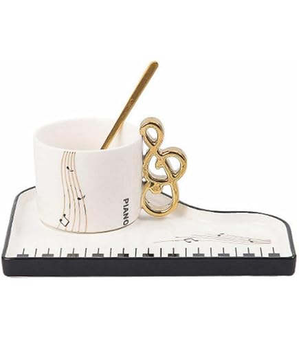 VollfitYYu Katzen Kaffeetasse Set – Porzellan, 200 Ml, Mit Untertasse & Löffel, Katzenkrallen-Motiv, Für Cappuccino, Latte, Tee, Geschenk Für Katzenliebhaber