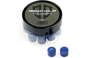 ‎HOMEDEFENCE-24 HomeDefence-24 Munition Ammo6v9 | HDR50 | Blau 3,2g | POLYURETHAN | MAXIMALE Power | Cal. 50 Variante Blau Tuninglauf