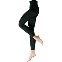 Ulla Popken Damen Strumpf-Leggings, 60 Den, Marine, Flache Nähte – Bequem & Vielseitig Kombinierbar