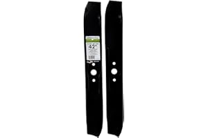 Maxpower 561547B zestaw 2 ostrzy do cięcia MTD, Cub Cadet, Troy-Bilt zastępuje OEM nr 742-3033, 759-3830, 742-04101, 42", czarny