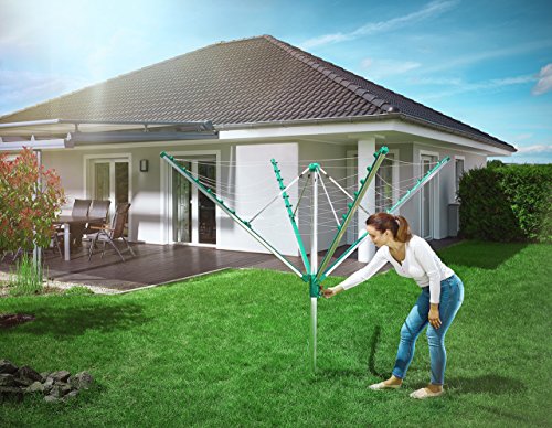 Leifheit Linomatic Rotary Washing Line 500 Comfort 50 M