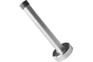 KOLAKO Door Stopper, Door Stop Wall Protector, Solid Long Commercial Doorstops Door Holder with Rubber Buffer Tip, 5 Inch Stainless Steel Door Stopper for Home and Office…