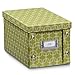 Produktbild Zeller 17695 CD-Box"Texture", Pappe, L 16.5 x B 28 x H 15 cm, pistazie