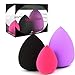 SUMERSHA 3pcs Soft Flawless Makeup Sponge Applicator Beauty Blender Puff Set, 3 Piece Makeup Blender Sponge,Foundation Blending Blush Concealer Eye Face Powder Cream Cosmetics Makeup Sponges