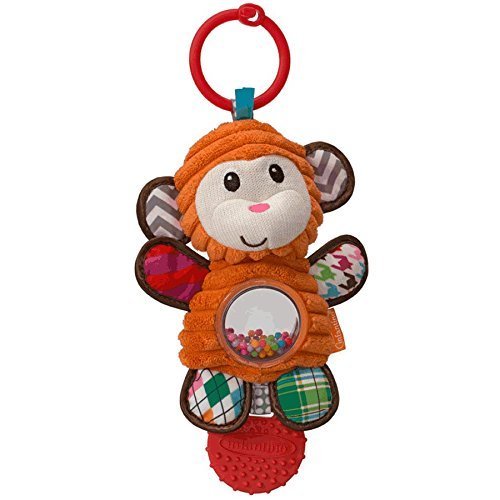 Preisvergleich Produktbild Infantino See!Play!Go! Shake-a-Belly Activity Rattle Monkey by Infantino