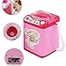 Produktbild Dapei Mini Automatische Reinigung Waschmaschine Spielzeug Elektrische Make-Up Pinselreiniger Gerät Lustiges Spielzeug Geschenk Für Kinder, Rosa mit Farbe Tornado Aufkleber