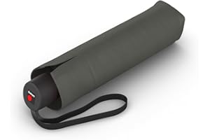 Knirps Regenschirm I.050 Medium Manual mit Schirmtasche I kleiner Regenschirm für unterwegs I Handöffner Taschenschirm I Regenschirm windstabil & leicht I Mini Schirm