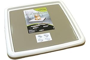 MP Bergamo Gastone Puppy Pad Holder, Medium, Clear (02780), 2 Free Pads Included