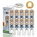 Produktbild GreenSun LED Lighting 10x 2.5W G9 LED Lampe 200 Lumen, 2700K Warmweiß G9 LED Leuchtmittel Ersatz 12W G9 Halogenlampe, 360° Abstrahlwinkel Energiesparlampen