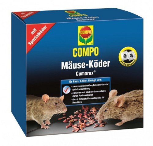 Preisvergleich Produktbild COMPO Mäuse-Köder Cumarax 200 g