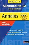 Image de ANNALES BAC 2012 ALLEMAND