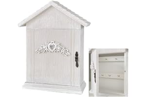VEA SRL CASSETTA PORTACHIAVI CASA CASETTA SHABBY CHIC