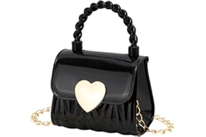 JUCHAO Mini Purse for Toddler Girls Crossbody Cute Princess Handbags Shoulder Bag for Toddler Little Girl