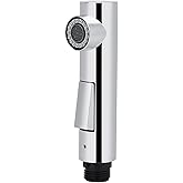 Lwuey Removable Kitchen Faucet Head G1/2 Replacement Shower Head 2 Modes | Universal G1/2 (20 mm) Male Thread, Easily Switch