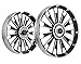 Kingway JS2R Zipp Bike Alloy Wheel Set of 2 19/19 Inch Igneous Black CNC for Royal Enfield Electra/Thunderbird RS.10748.00