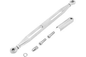 EATAKWARD Chrome Shift Linkage Gear Shifter Compatible with Harley Softail Dyna Street Glide Touring Road King 1980-2023