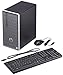Produktbild HP Pavilion 590-a0506ng Desktop PC (Intel Celeron J4005, 256GB SSD NVMe, 8GB DDR4, Intel HD Grafik, FreeDOS 2.0) schwarz