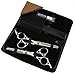 Blue Avocado ST-0042 Professional Left-Handed Barber Hairdressing Cutting Scissors and Thinning Scissors Set 6 Inch (15.24cm)