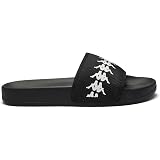 Kappa Ciabatte Unisex Adulto Nero Bianco 304MRP0 Nero 36 EU : Amazon.it:  Scarpe e borse