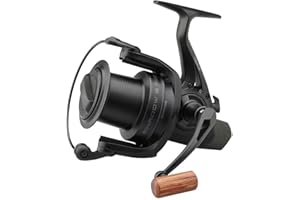 DAM DARKSIDE 4B SPOD 7000S + BRAID, Mulinello da pesca, Mulinelli da spinning, Carp Fishing, Carpa, Unisex, Nero, 7000S