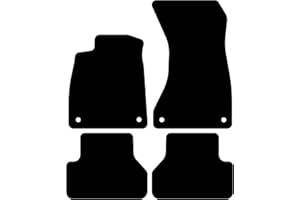 Kovvar Alfombrillas adecuadas para Audi A5 F5A 2017-2024 Versión: Sportback | Sin Sistema de sujeción en Las Alfombrillas traseras | Calidad: Comfort