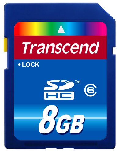 Transcend TS8GSDHC6 SDHC 8GB Speicherkarte Class 6